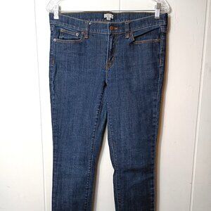 J Crew Stretch Womens 28 Denim Jeans Pants Cotton Spandex 6 Straight Leg
